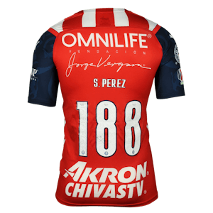 Sebastián Pérez Bouquet Chivas Guadalajara jersey