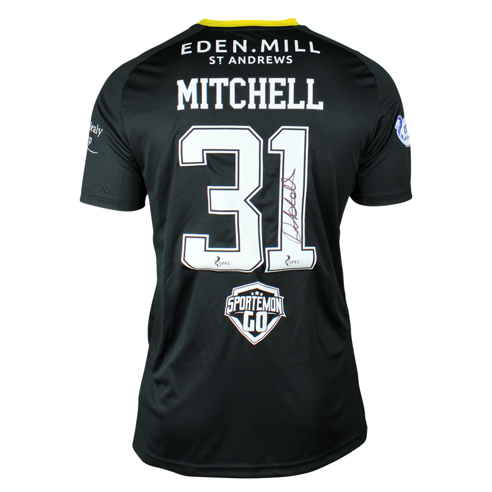 David Mitchell Hibernian shirt