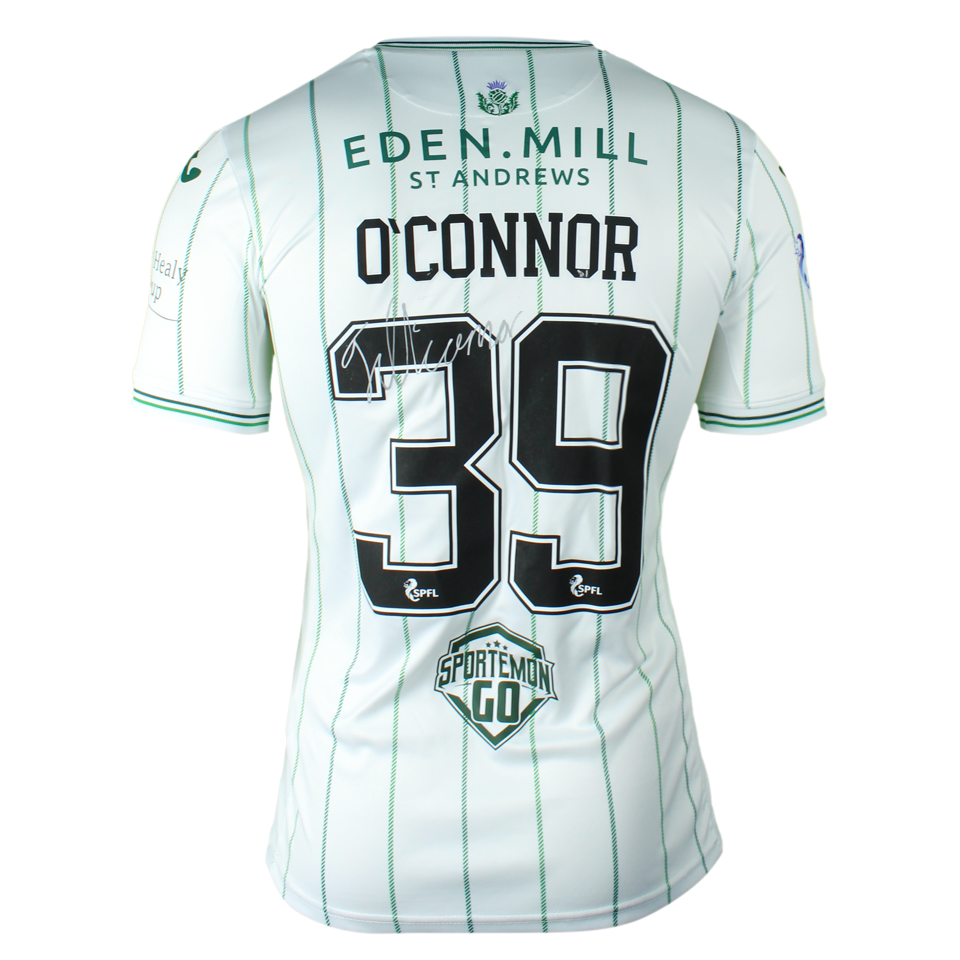 Josh O'Connor Hibernian shirt