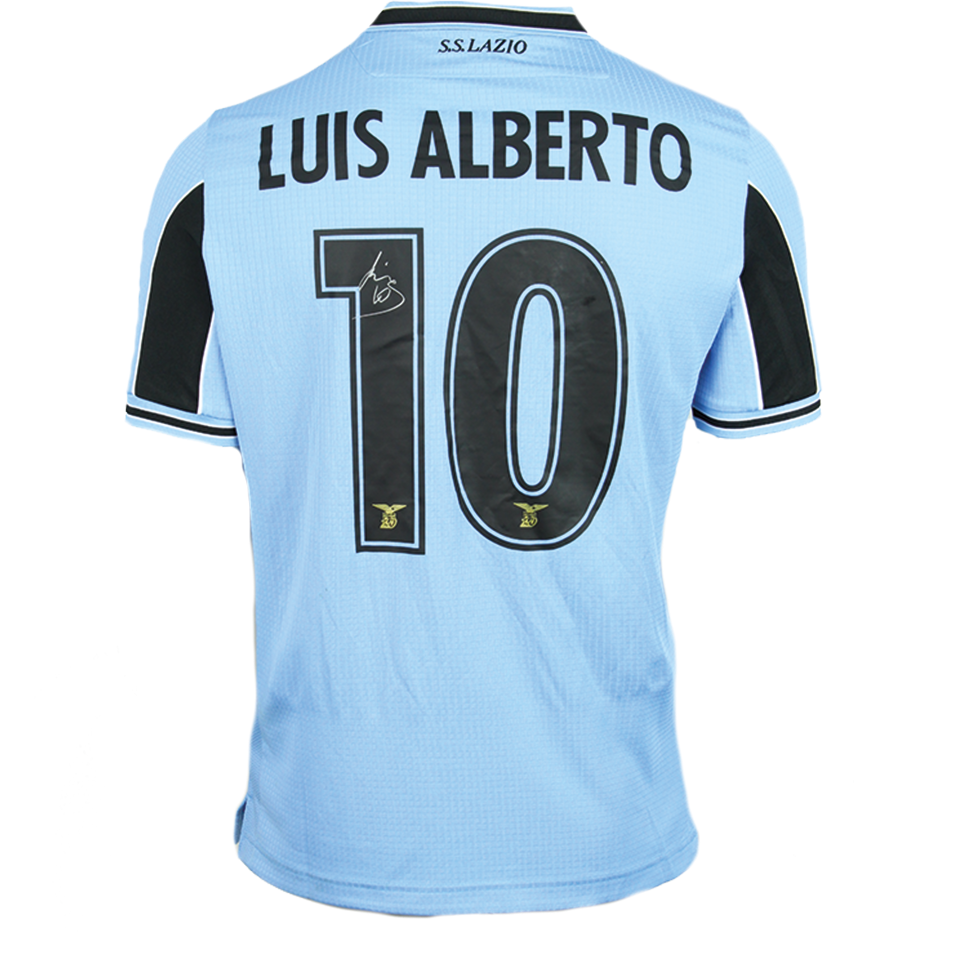 来自SS Lazio的Luis Alberto球衣