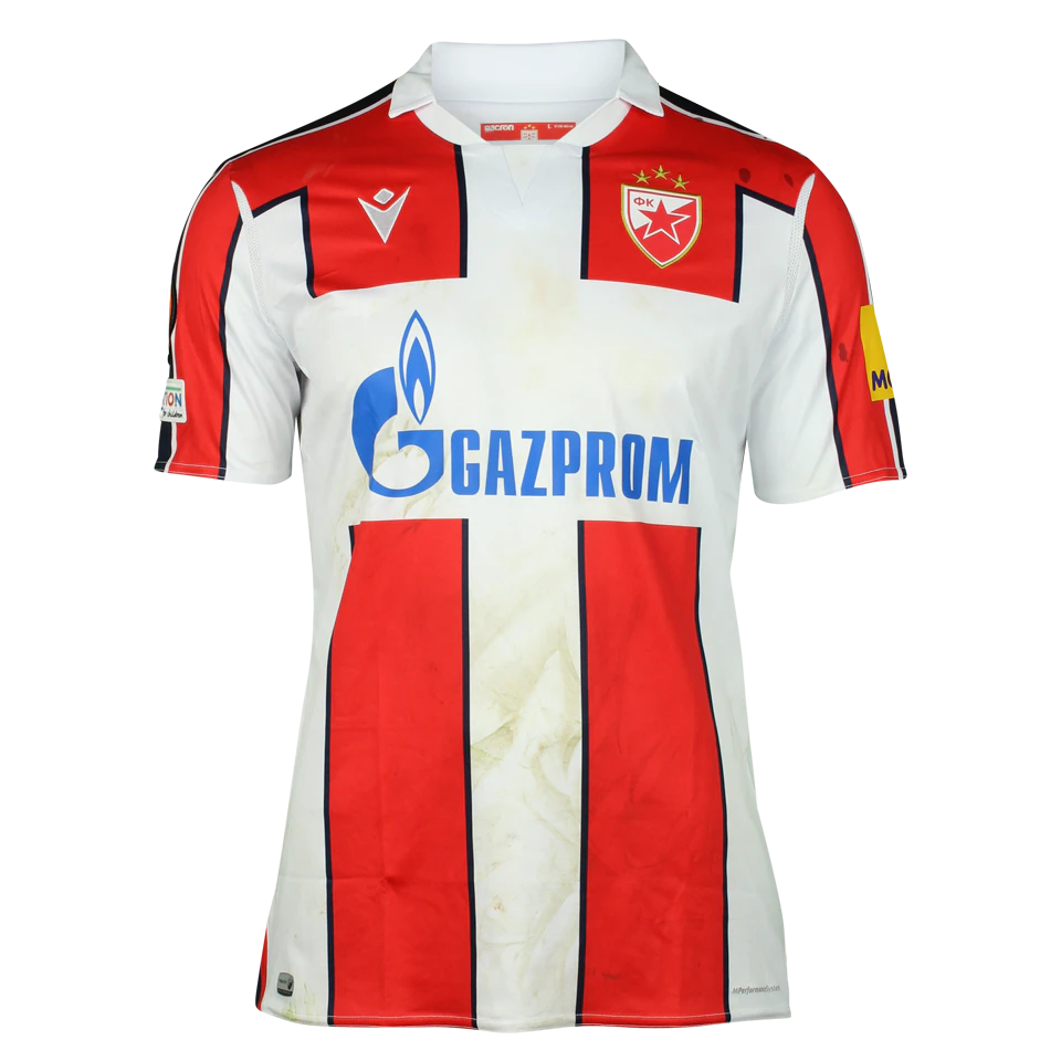 来自FK Crvena zvezda的Aleksandar Dragović球衣