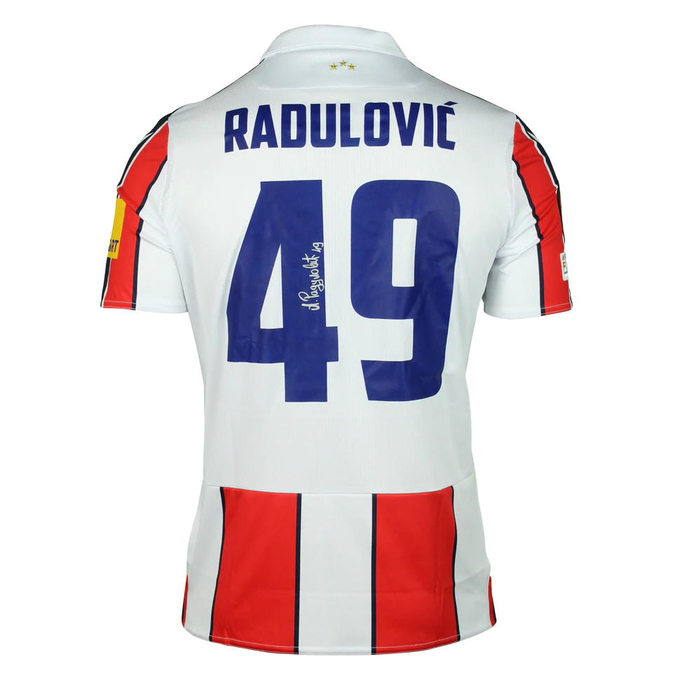 Maillot de Andrija Radulović (FK Crvena zvezda)