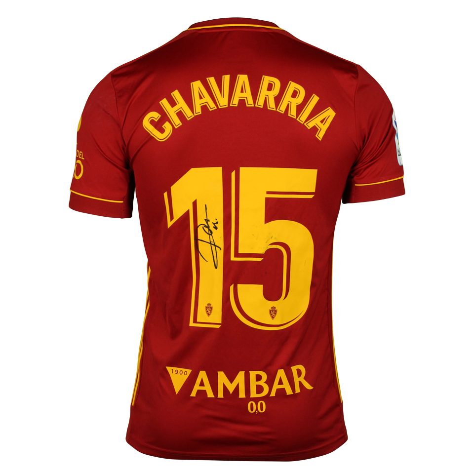 Maillot de Pep Chavarría (Real Zaragoza)