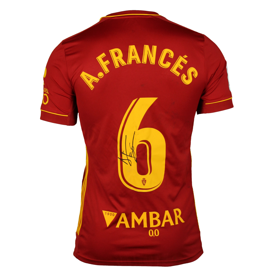 Maillot de Alejandro Francés (Real Zaragoza)