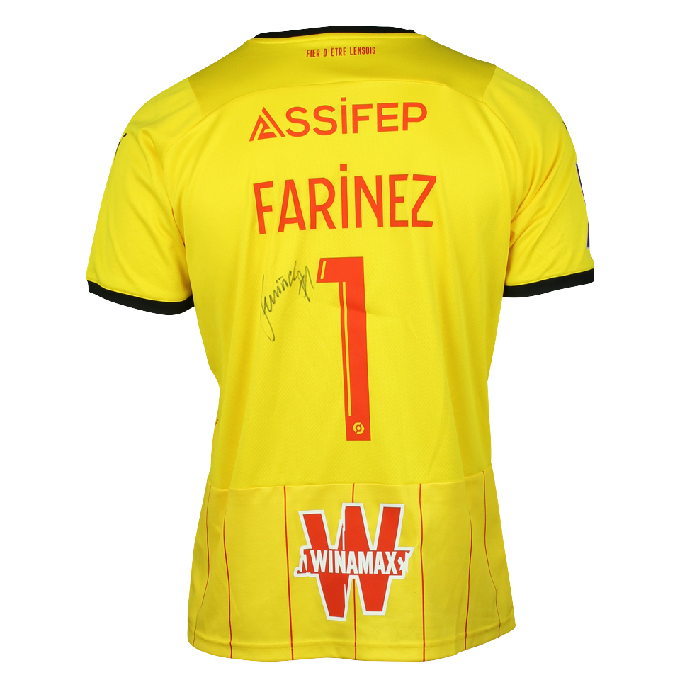 Wuilker Fariñez  RC Lens shirt