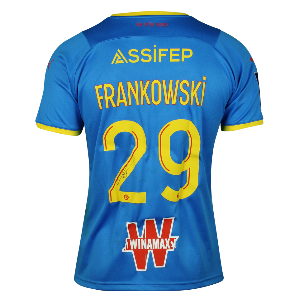 Przemysław Frankowski RC Lens shirt