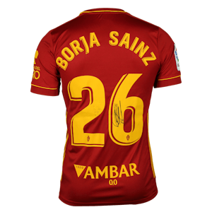 Borja Sainz Eguskiza Real Zaragoza shirt