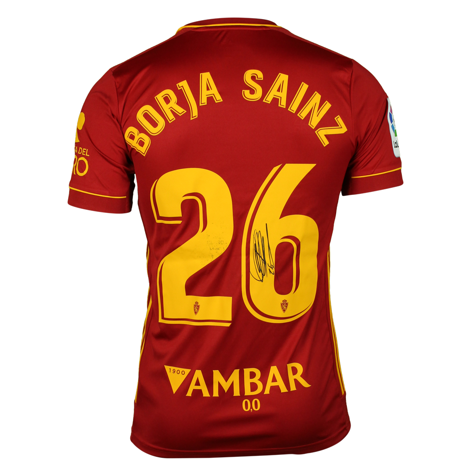Borja Sainz Eguskiza Real Zaragoza shirt