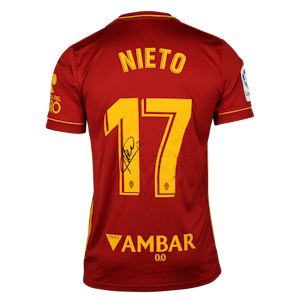 Carlos Nieto Real Zaragoza shirt