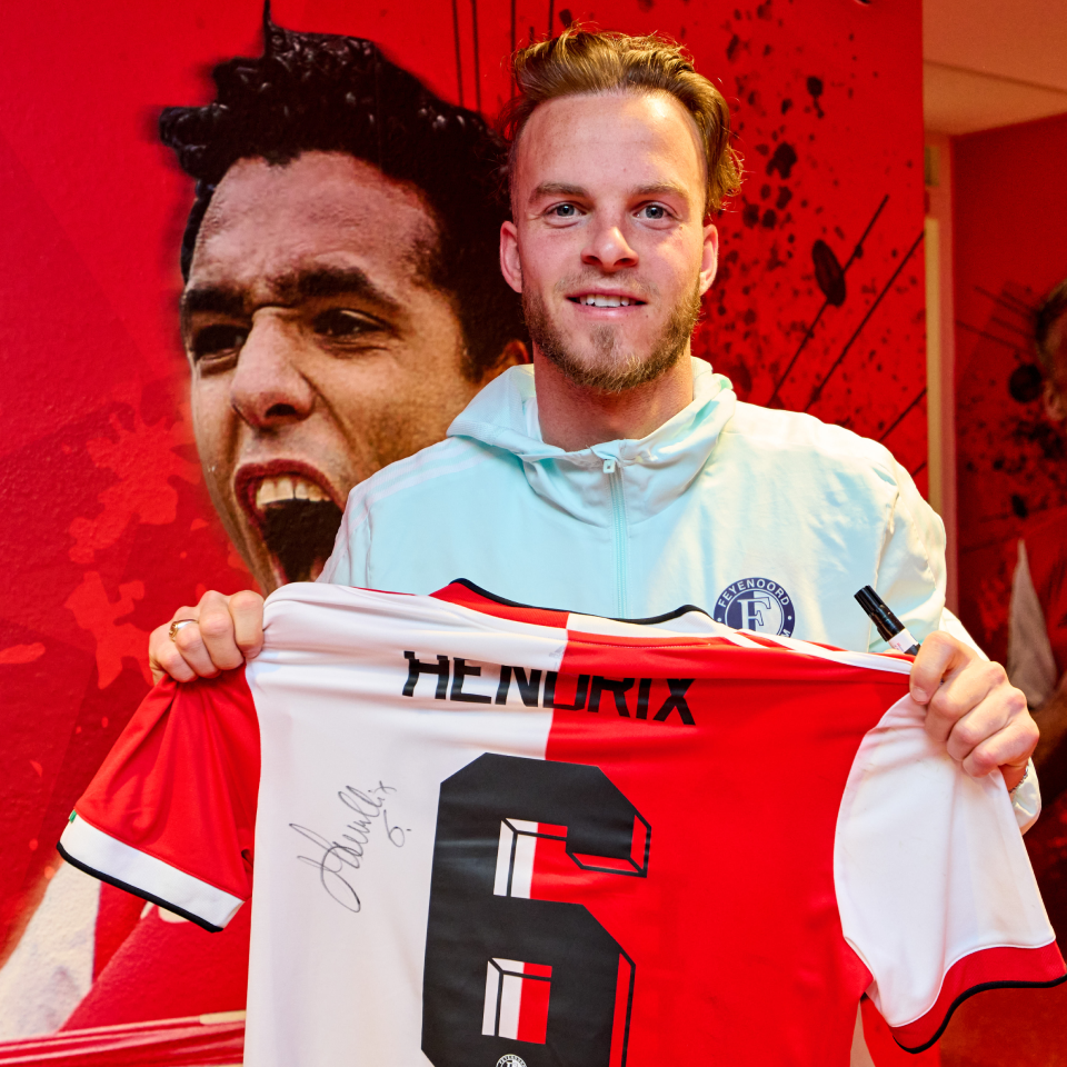 Maillot de Jorrit Hendrix (Feyenoord)