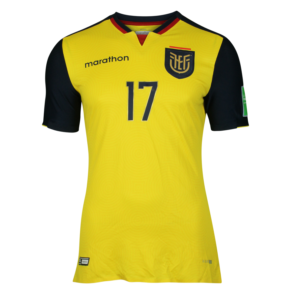Angelo Smit Preciado Quiñónez Ecuador shirt