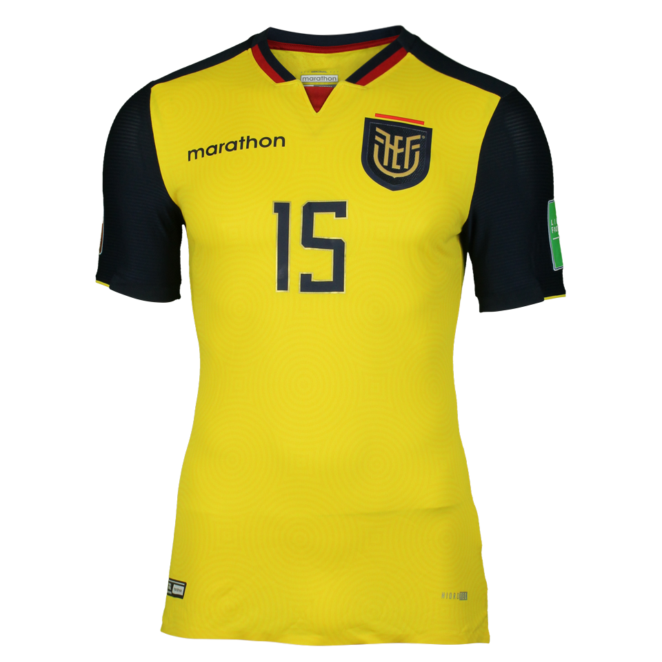 Ángel Mena Ecuador camisa.