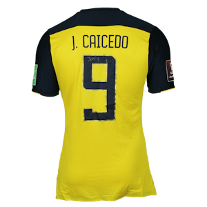 Jordy Josué Caicedo Medina Ecuador camisa.