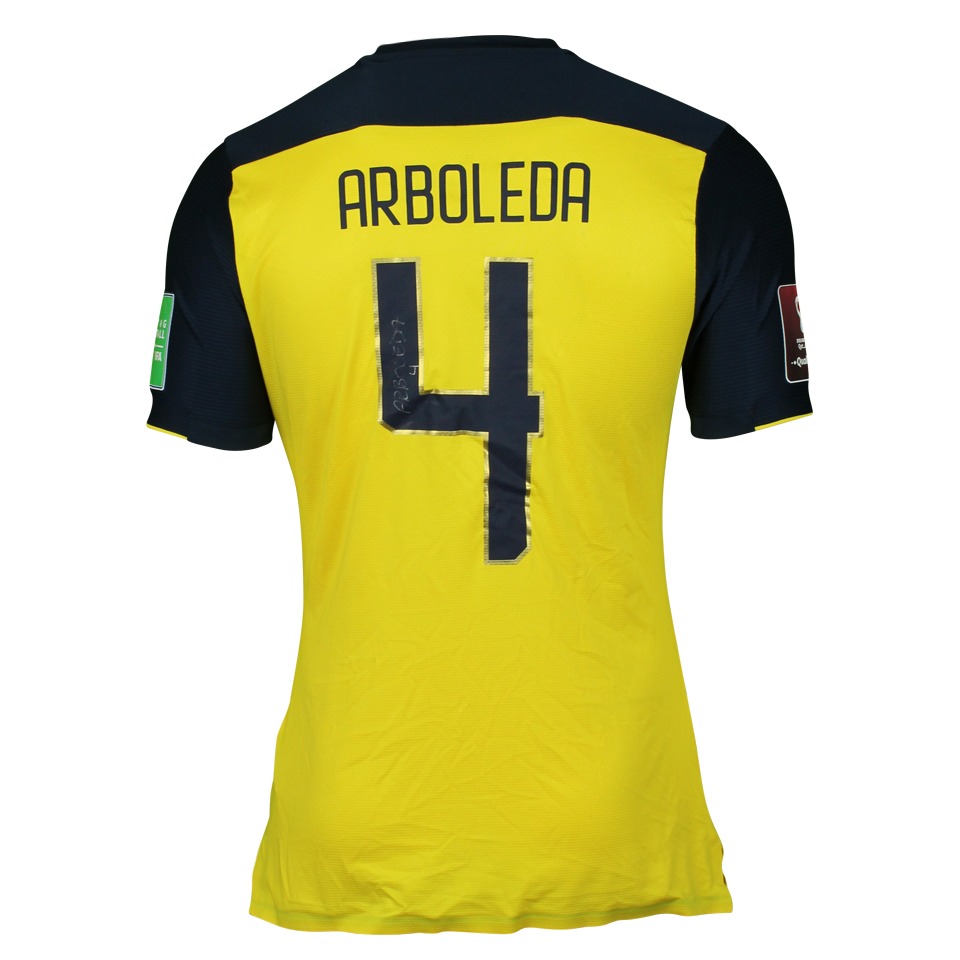 来自Ecuador的Robert Arboleda球衣