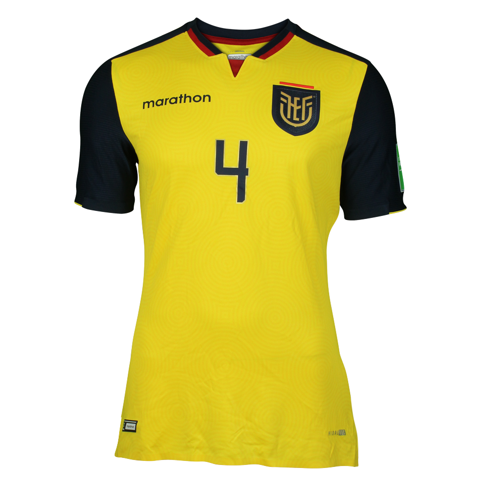 来自Ecuador的Robert Arboleda球衣