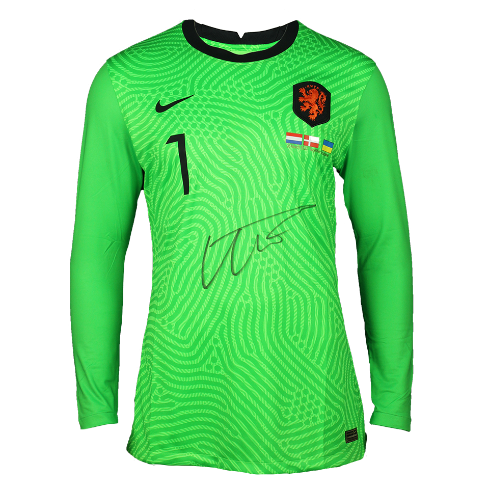 Mark Flekken Netherlands shirt