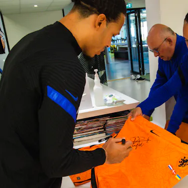 Shirt van Virgil van Dijk Netherlands