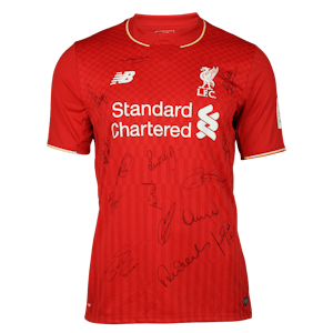 Liverpool Squad Signed Shirt | Corazón Classic Match 2015 - 2