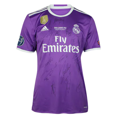 Squad Signed Shirt | Champions League Final Cardiff 2017