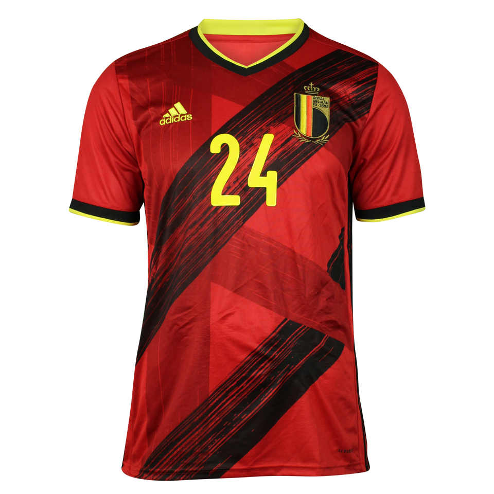 Sebastiaan Bornauw Belgium shirt