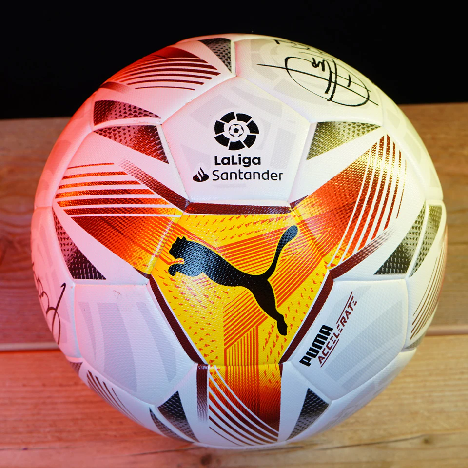LaLiga Football | Signed By Lineker, Hierro and Sanz - 4