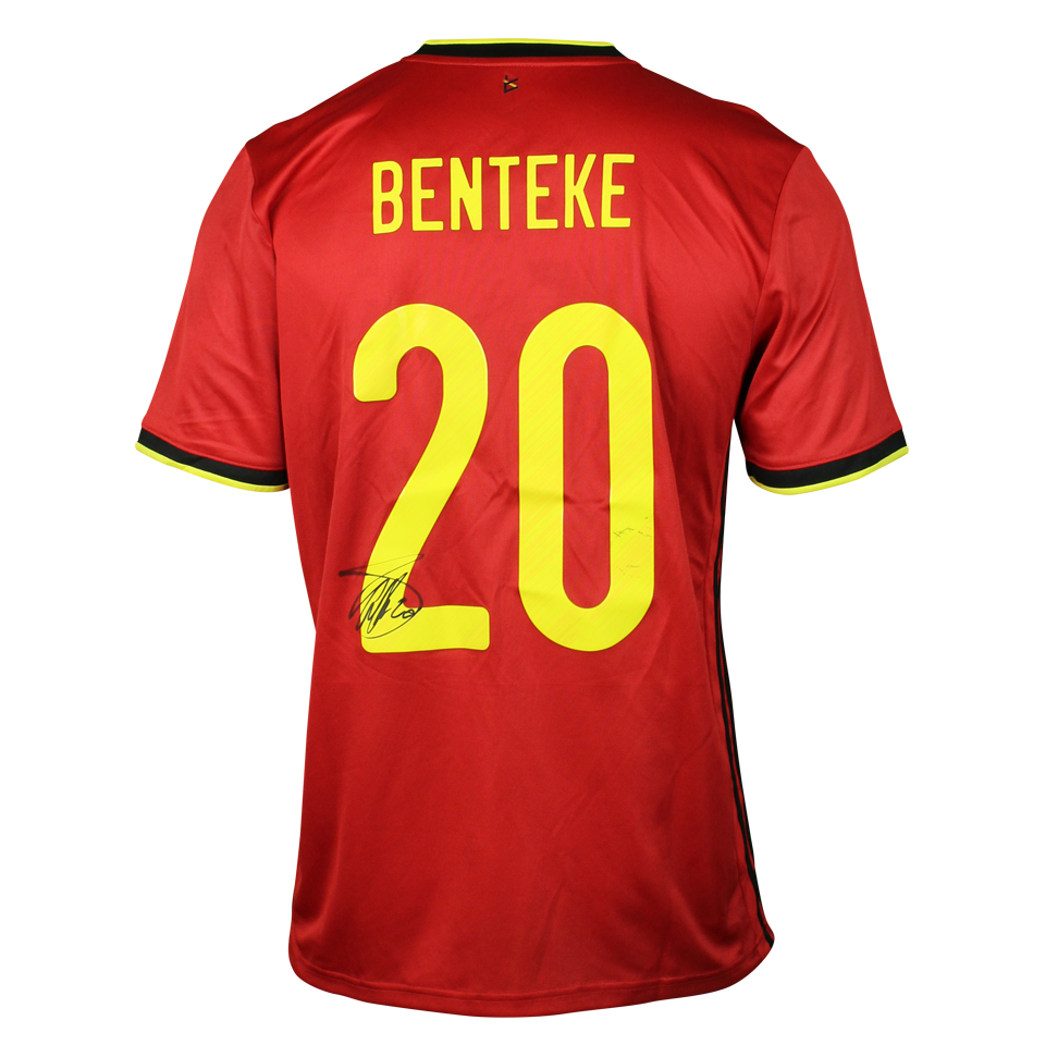 Christian Benteke Belgium shirt