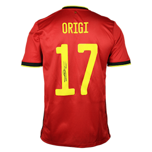 Divock Origi Belgium shirt