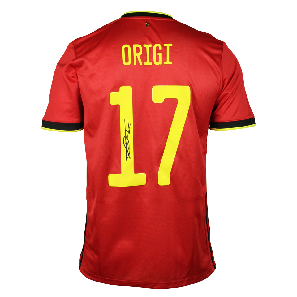 Divock Origi Belgium shirt