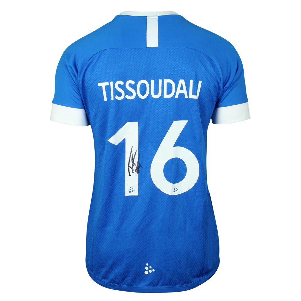 来自KAA Gent的Tarik Tissoudali球衣