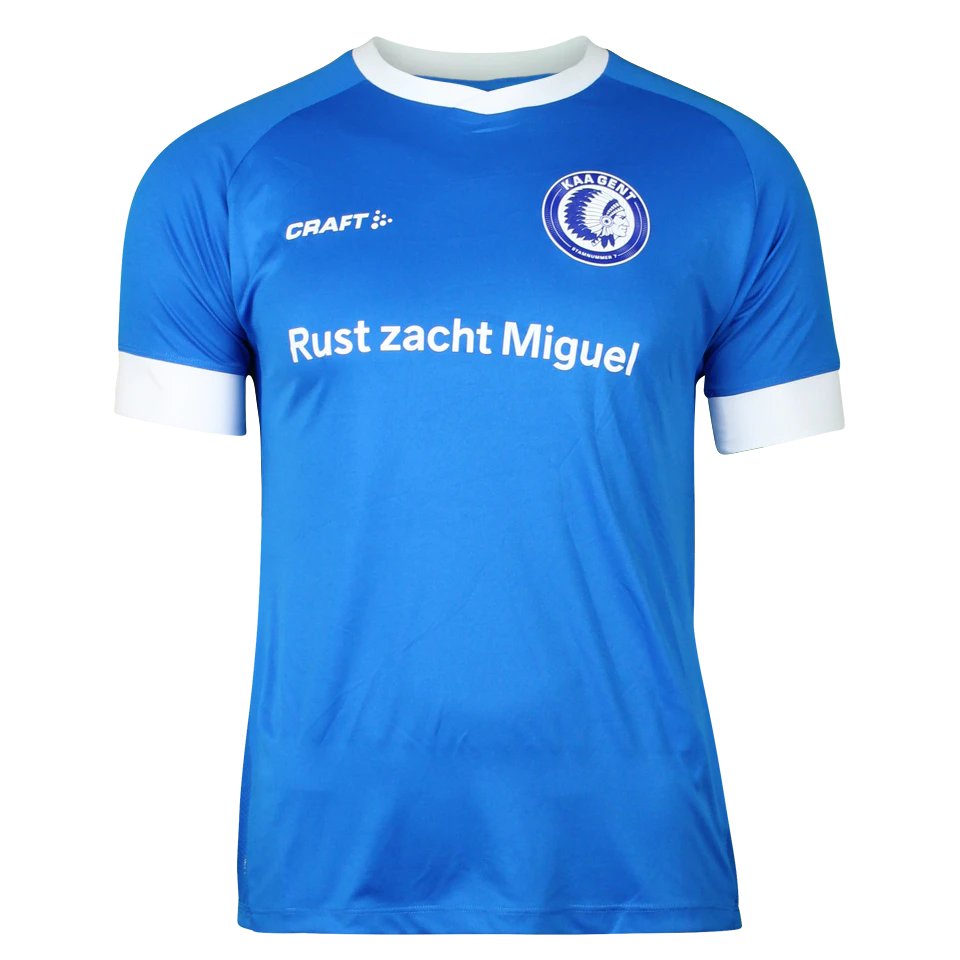 来自KAA Gent的Tarik Tissoudali球衣