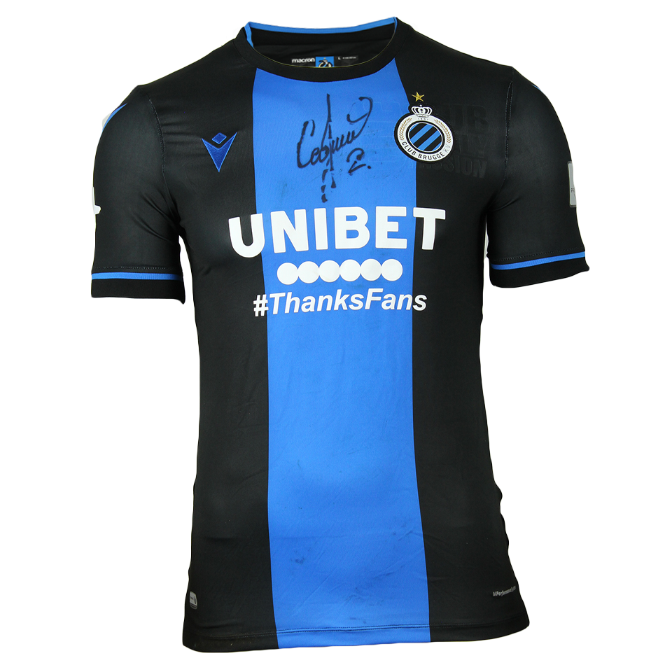 Eduard Sobol Club Brugge shirt