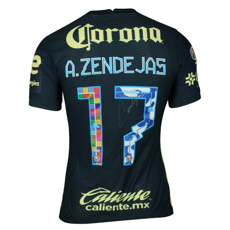 来自Club América的Alejandro Zendejas球衣