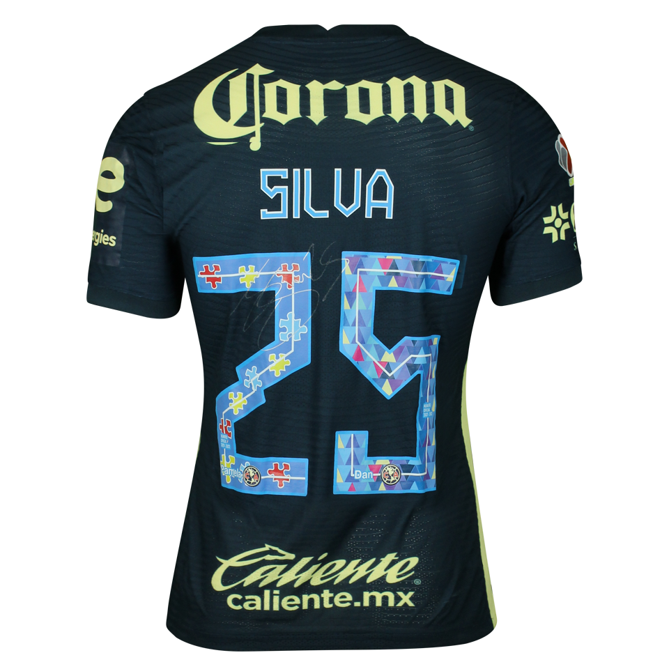Club América 팀의 Jordan Silva 셔츠