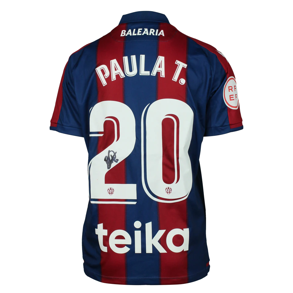 来自Levante Femenino的Paula Tomás球衣