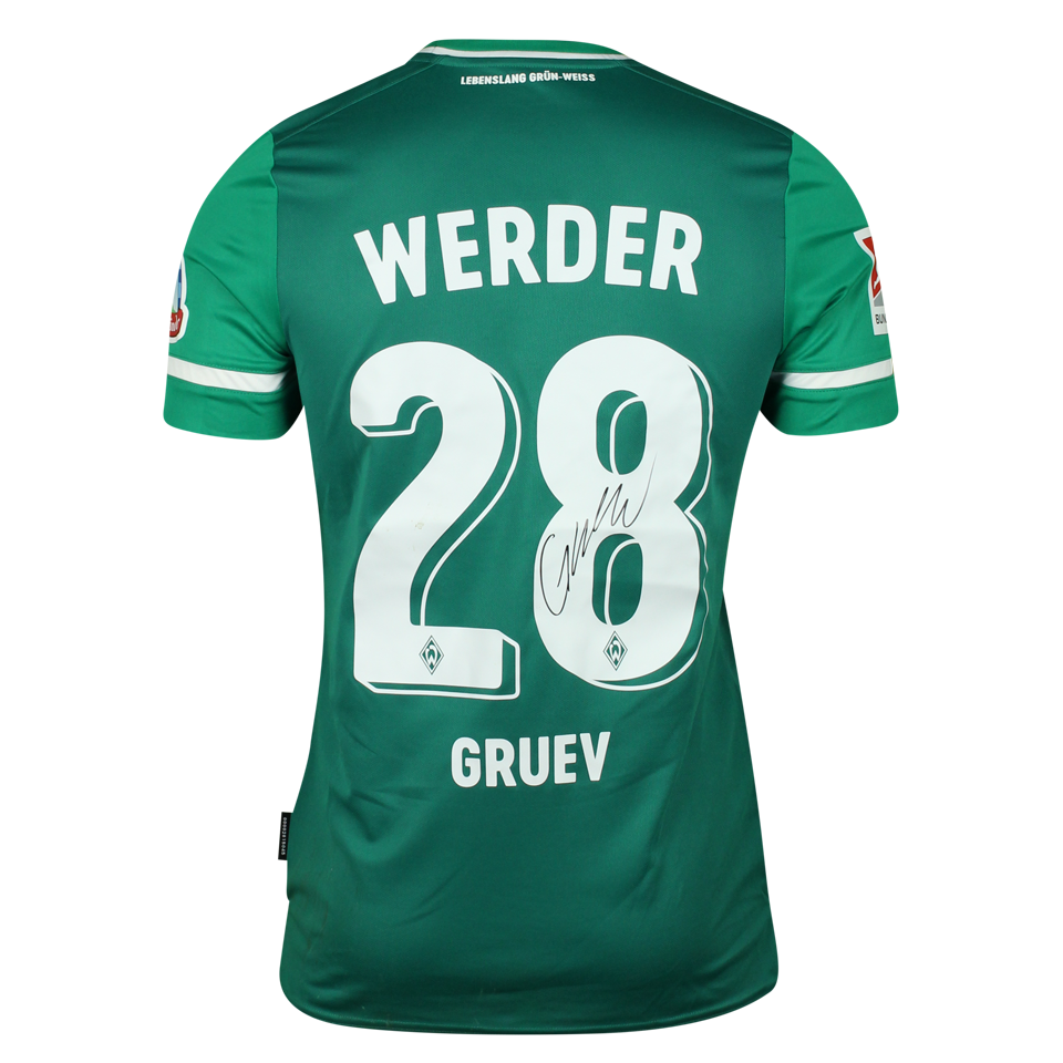 Werder Bremen-Trikot von Ilia Gruev