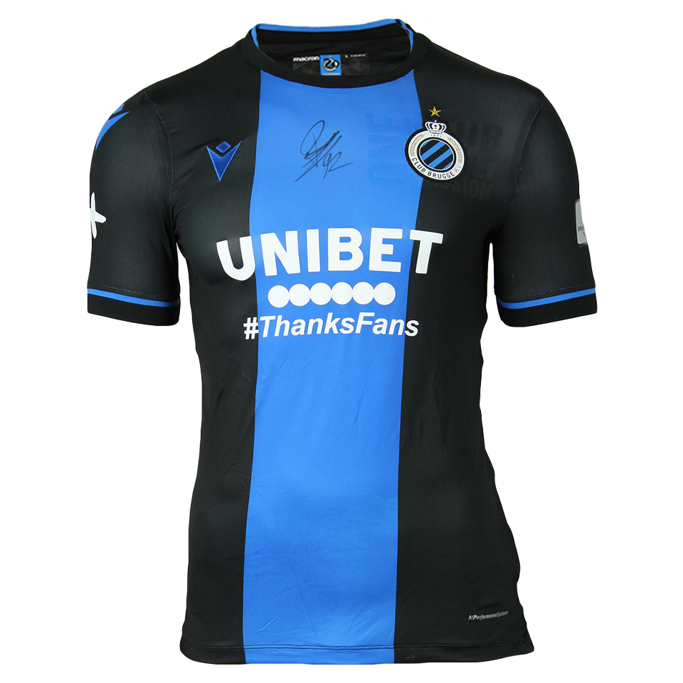 Ignace Van Der Brempt Club Brugge shirt