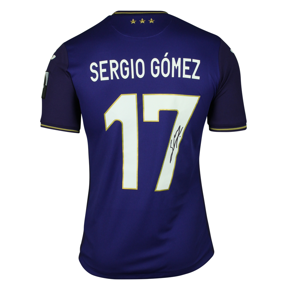 Sergio Gómez RSC Anderlecht forması