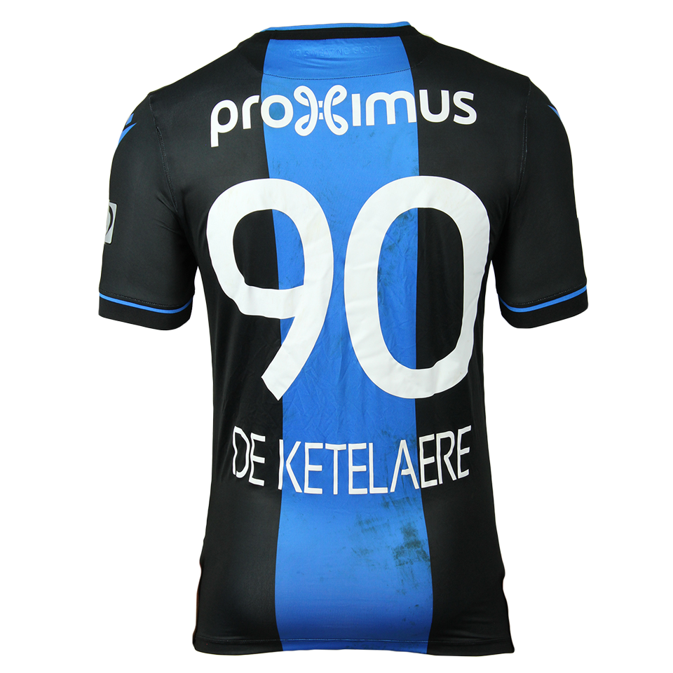Charles De Ketelaere Club Brugge jersey