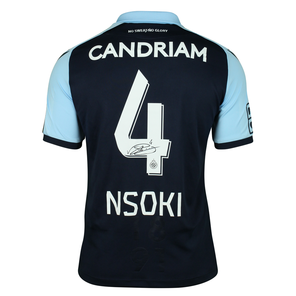 Stanley Nsoki Club Brugge shirt