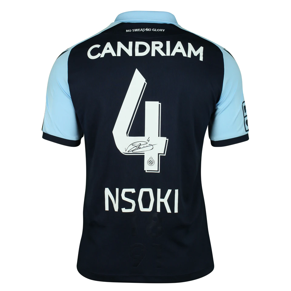 来自Club Brugge的Stanley Nsoki球衣