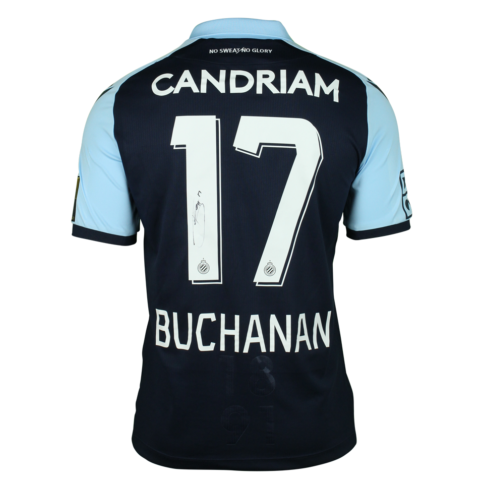 Club Brugge-Trikot von Tajon Buchanan