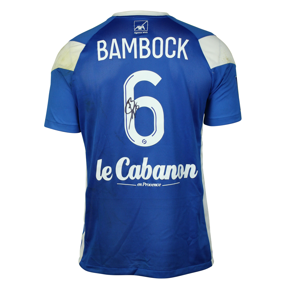 Franck-Yves Bambock Grenoble Foot 38 shirt