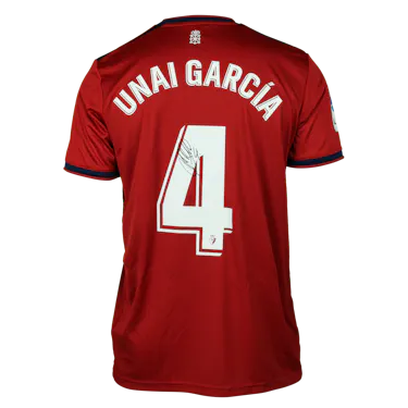 来自CA Osasuna的Unai García Lugea球衣