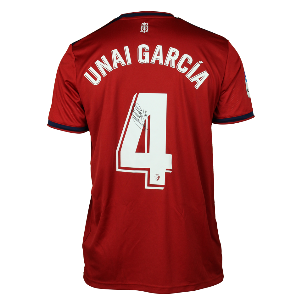 来自CA Osasuna的Unai García Lugea球衣