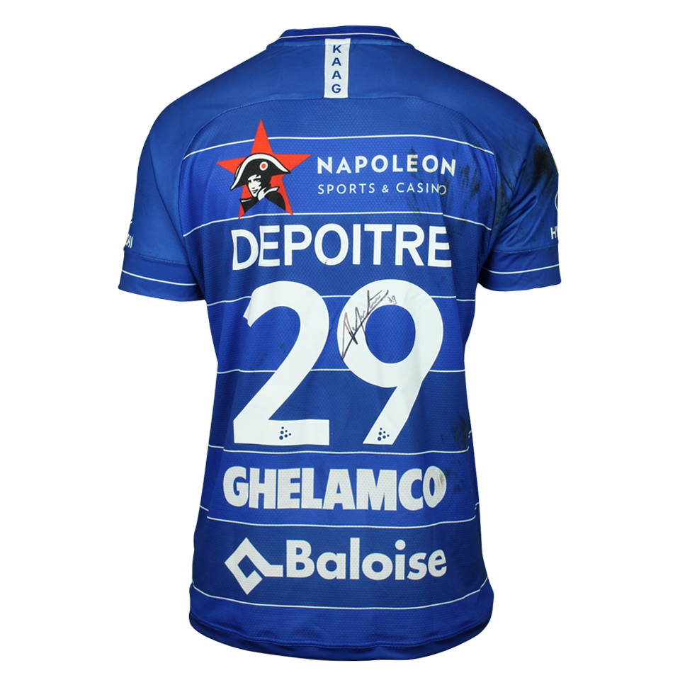 Laurent Depoitre KAA Gent shirt