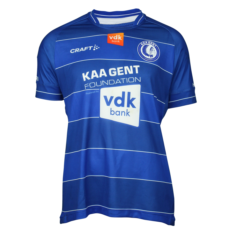 Laurent Depoitre KAA Gent shirt