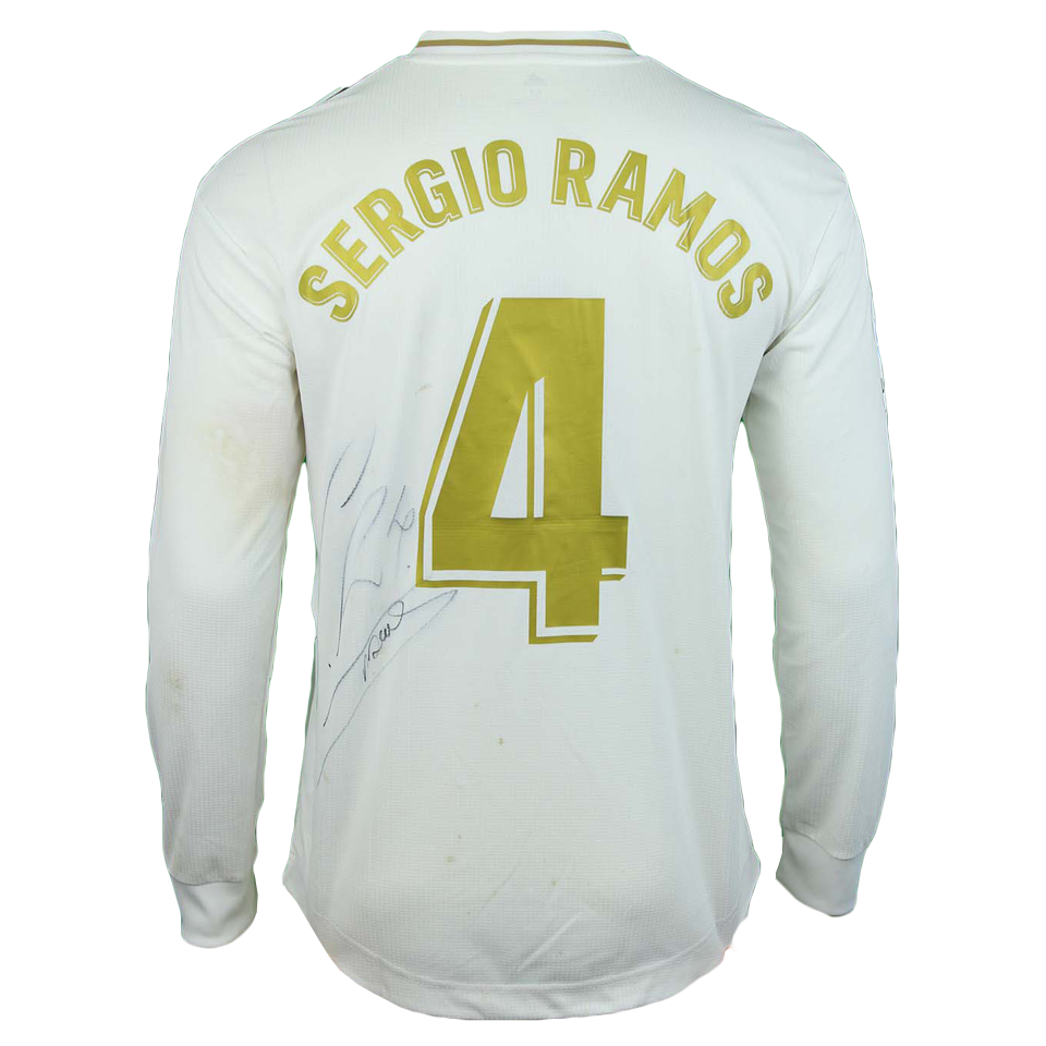 Sergio Ramos | Real Madrid - SD Eibar | MatchWornShirt