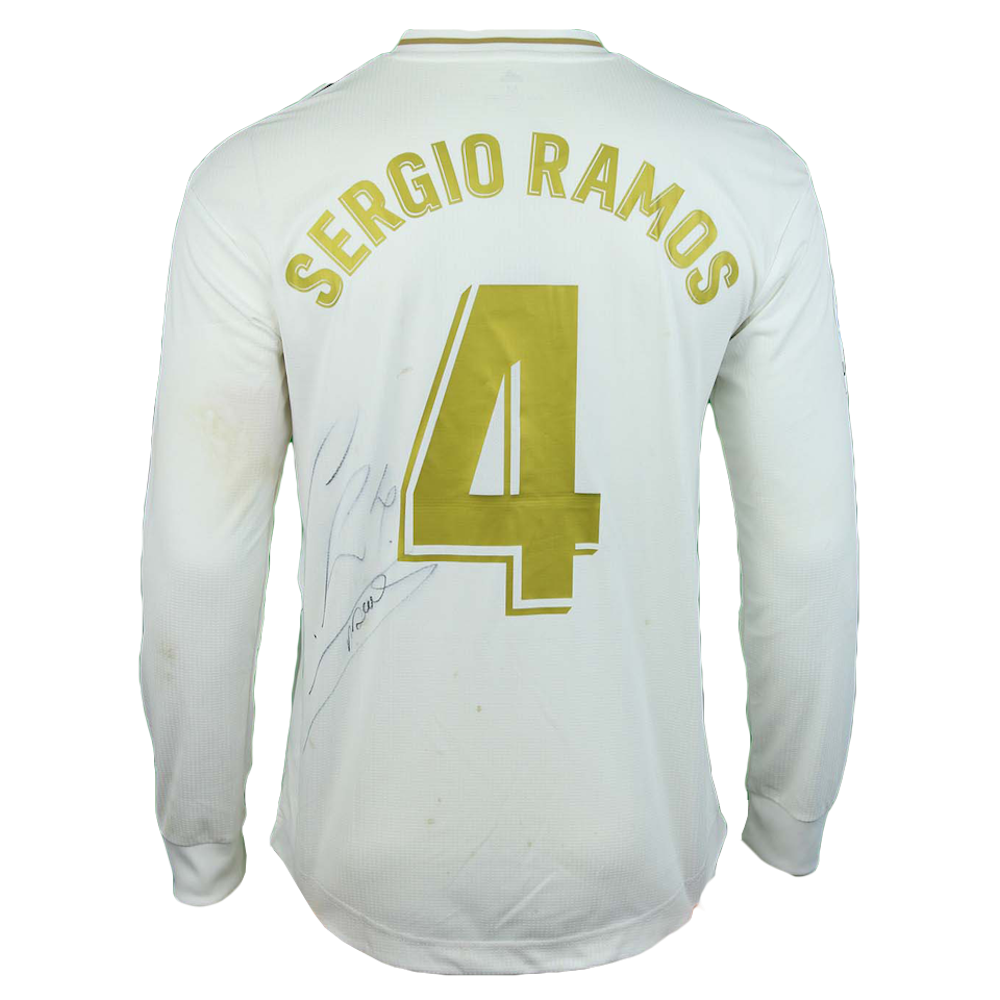 Sergio Ramos | Real Madrid - SD Eibar | MatchWornShirt