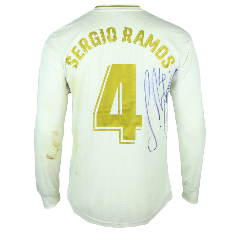 Real Madrid-Trikot von Sergio Ramos