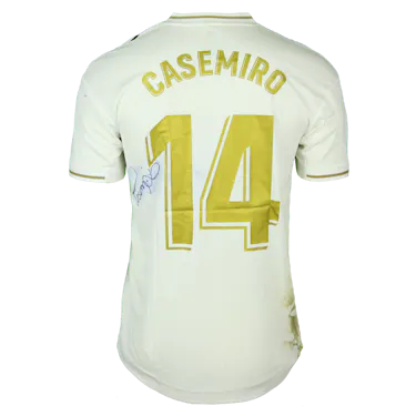 来自Real Madrid的Casemiro球衣